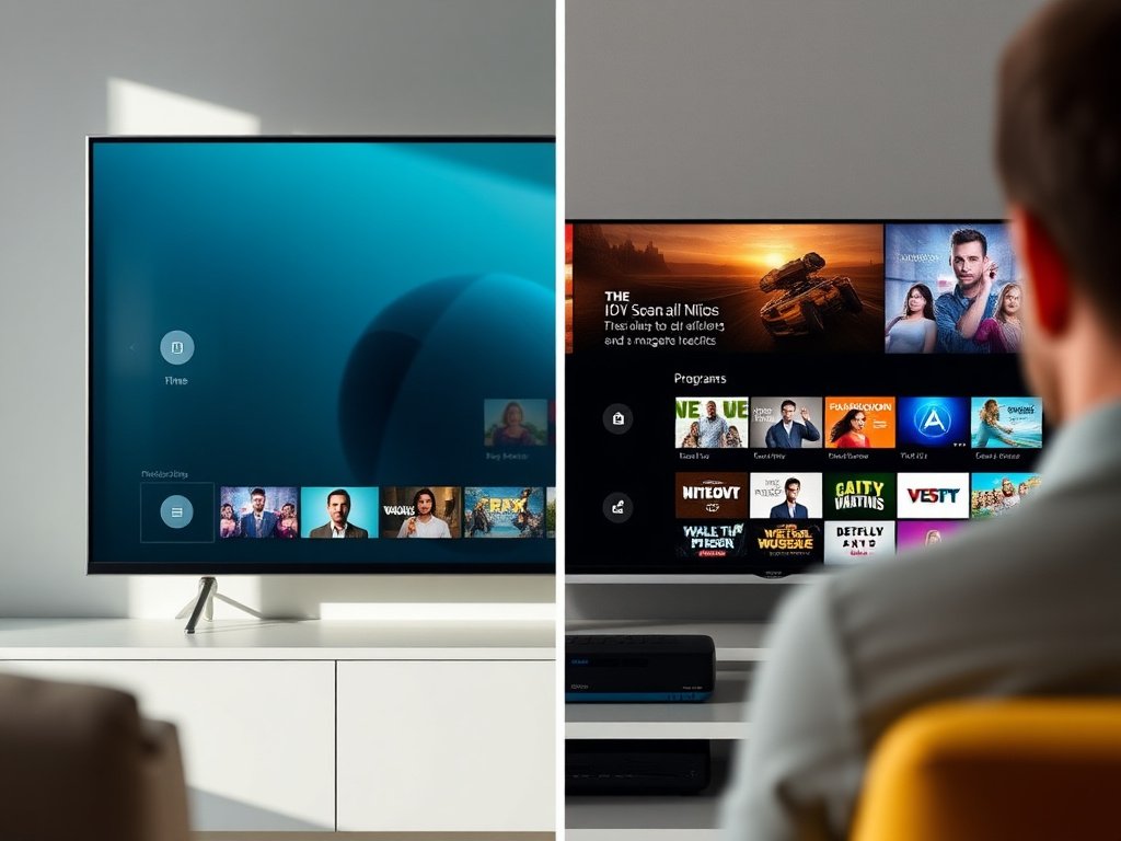 Comparaison des fonctionnalités de l'Abonnement IPTV Smarters Pro avec guide TV